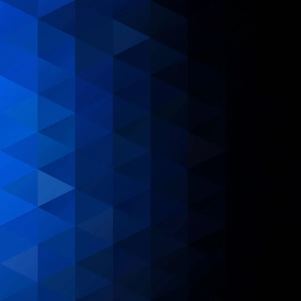 Blauer Grid Mosaik Hintergrund Kreative Design Vorlagen — Stockvektor