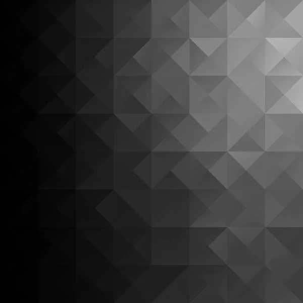 Fondo Mosaico Rejilla Negra Plantillas Diseño Creativo — Vector de stock