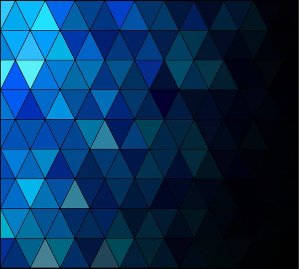 Fondo Mosaico Cuadrícula Cuadrada Azul Plantillas Diseño Creativo — Vector de stock