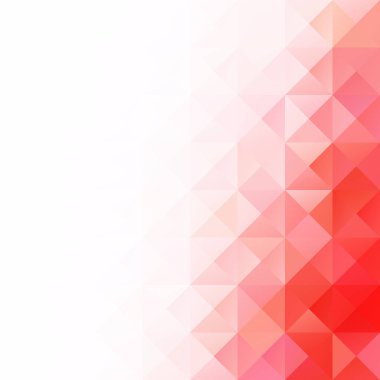 Kırmızı kılavuz Mozaik arka plan, yaratıcı tasarım şablonları