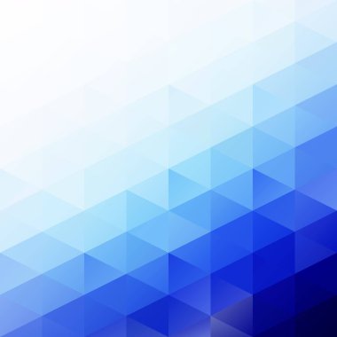 Mavi Izgara Mozaik Arkaplan, Yaratıcı Tasarım Şablonları