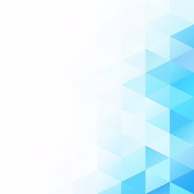 Mavi Izgara Mozaik Arkaplan, Yaratıcı Tasarım Şablonları