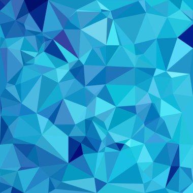 mavi çokgen mozaik arkaplan, yaratıcı tasarım şablonları