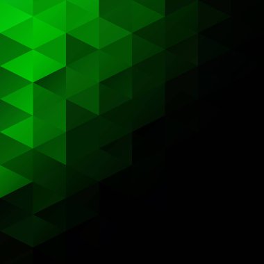 Yeşil Izgara Mozaik Arkaplan, Yaratıcı Tasarım Şablonları