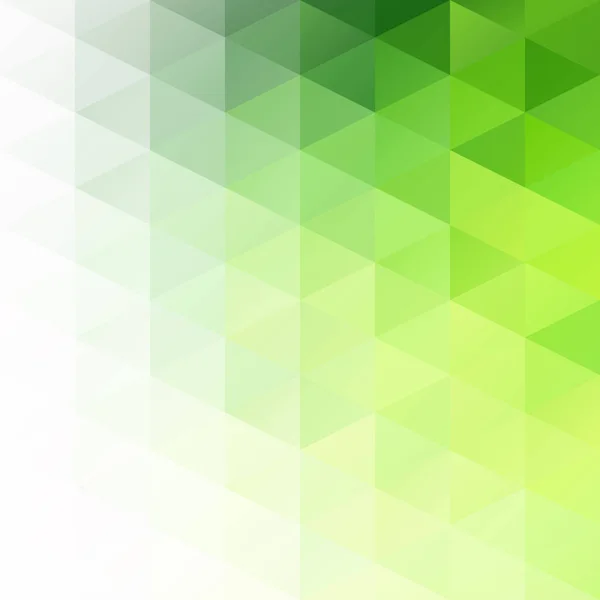 Grüner Grid Mosaik Hintergrund Kreative Design Vorlagen — Stockvektor