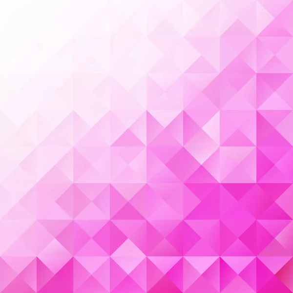 Pink Grid Mosaic Background Creative Design Template — 스톡 벡터