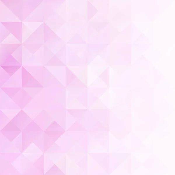 Pink Grid Mosaic Background Creative Design Template — 스톡 벡터