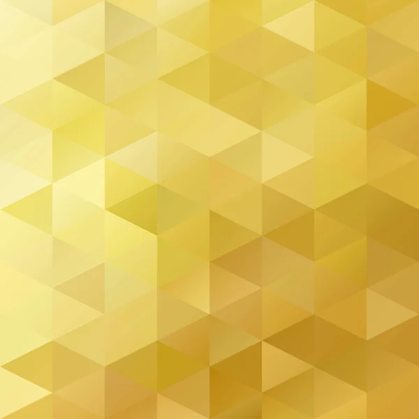 Yellow Grid Mosaic Background Creative Design Templates — Stock Vector