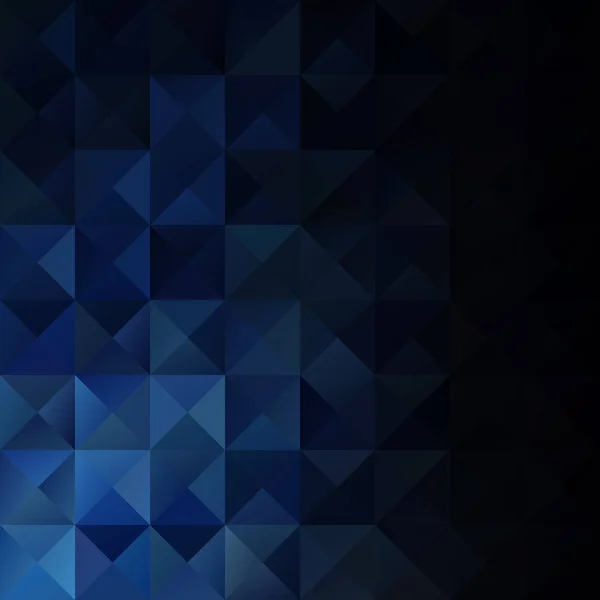 Blauer Grid Mosaik Hintergrund Kreative Design Vorlagen — Stockvektor