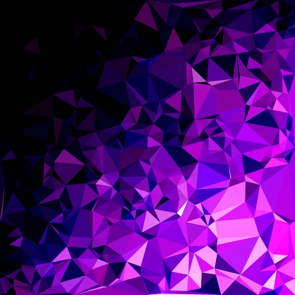 Lila Polygonal Mosaik Bakgrund Creative Design Mallar — Stock vektor