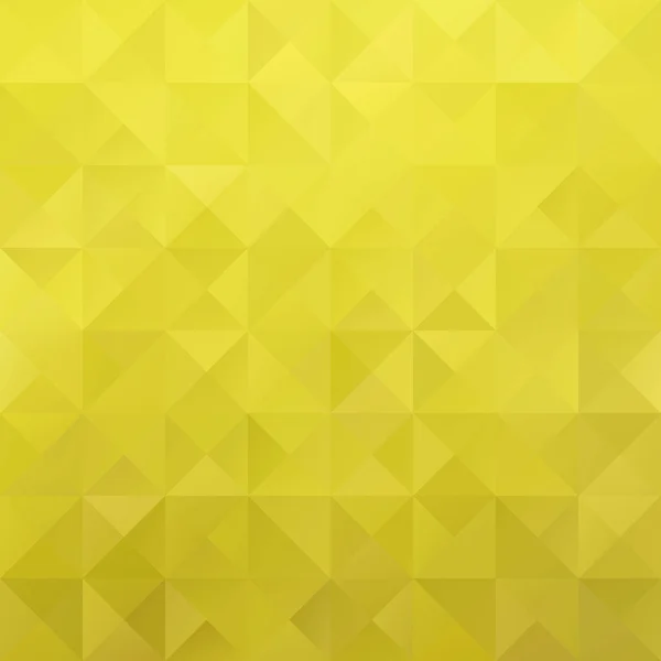 Yellow Grid Mosaic Background Creative Design Template — 스톡 벡터
