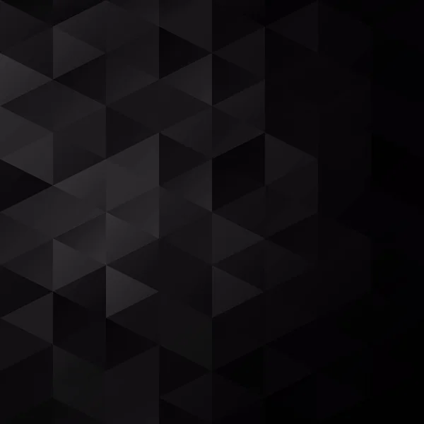 ブラック グリッド モザイクの背景 創造的なデザイン テンプレート — ストックベクタ