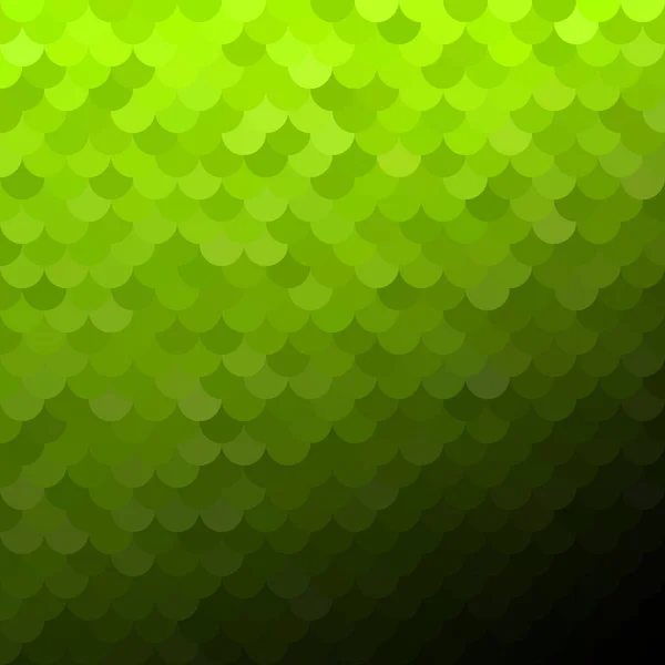 Візерунок Плитки Зеленого Даху Шаблони Креативного Дизайну — стоковий вектор