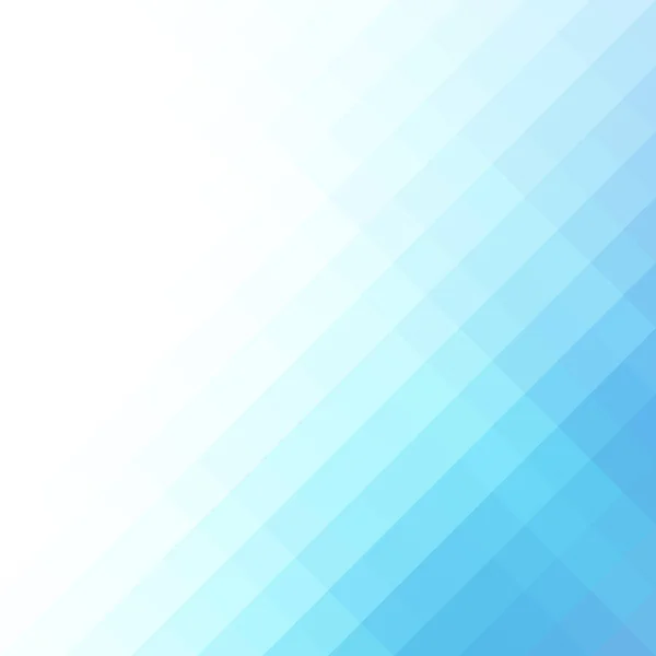 青い正方形グリッド モザイクの背景 創造的なデザイン テンプレート — ストックベクタ