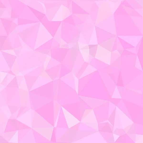 Fundo Mosaico Poligonal Rosa Modelos Design Criativo — Vetor de Stock