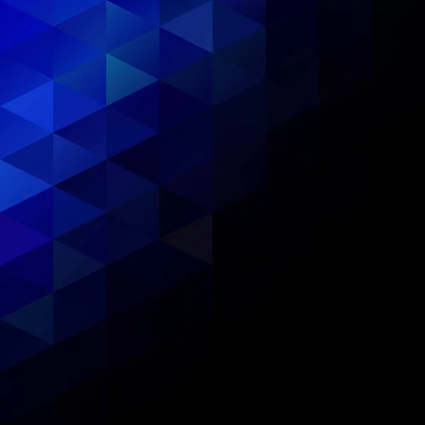 Blauer Grid Mosaik Hintergrund Kreative Design Vorlagen — Stockvektor