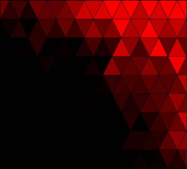 Red Square Grade Mosaico Fundo Modelos Design Criativo — Vetor de Stock