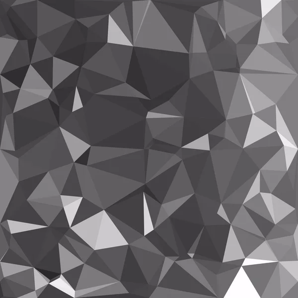Siyah Poligonal Mozaik Arka Plan Yaratıcı Tasarım Şablonları — Stok Vektör