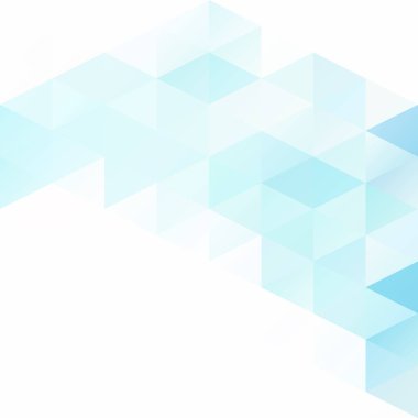 Mavi Izgara Mozaik Arkaplan, Yaratıcı Tasarım Şablonları