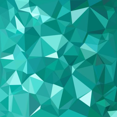 Yeşil Çokgen Mozaik Arkaplan, Yaratıcı Tasarım Şablonları