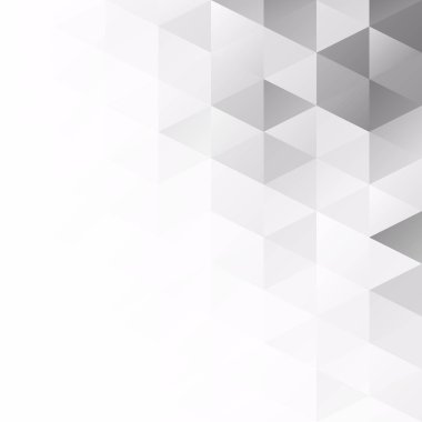 Gri Beyaz Izgara Mozaik Arkaplan, Yaratıcı Tasarım Şablonları