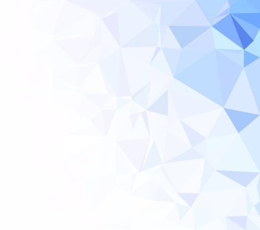 mavi çokgen mozaik arkaplan, yaratıcı tasarım şablonları