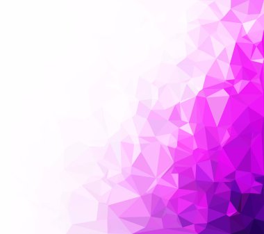 Mor Çokgen Mozaik Arkaplan, Yaratıcı Tasarım Şablonları