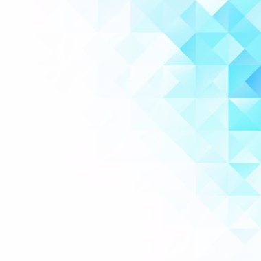 Mavi Izgara Mozaik Arkaplan, Yaratıcı Tasarım Şablonları