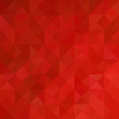 Kırmızı kılavuz Mozaik arka plan, yaratıcı tasarım şablonları