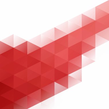 Kırmızı kılavuz Mozaik arka plan, yaratıcı tasarım şablonları