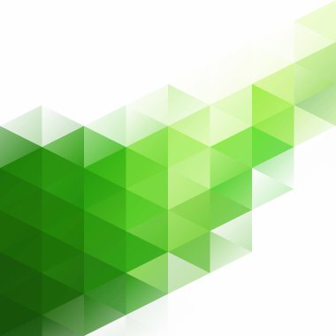 Yeşil Izgara Mozaik Arkaplan, Yaratıcı Tasarım Şablonları