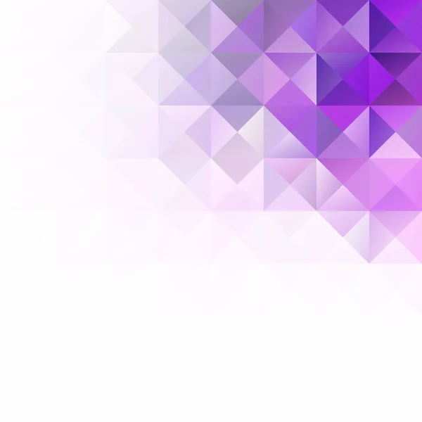 Purple Grid Mosaic Background Creative Design Template — 스톡 벡터