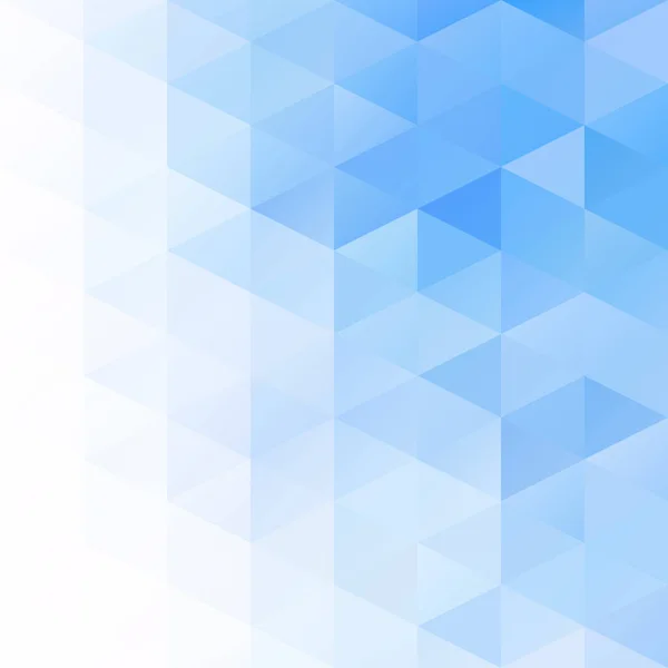 Blue Grid Mosaic Background Creative Design Templates — Stock Vector
