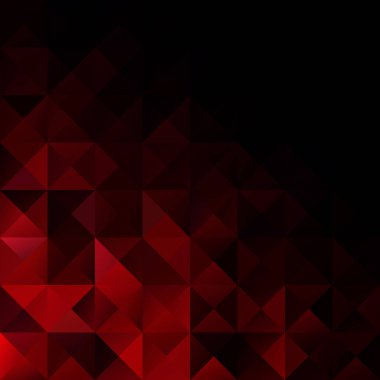 Kırmızı kılavuz Mozaik arka plan, yaratıcı tasarım şablonları