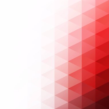 Kırmızı kılavuz Mozaik arka plan, yaratıcı tasarım şablonları