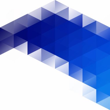 Mavi Izgara Mozaik Arkaplan, Yaratıcı Tasarım Şablonları