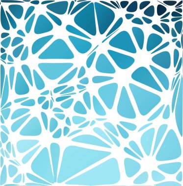 Mavi modern stil, yaratıcı tasarım şablonları