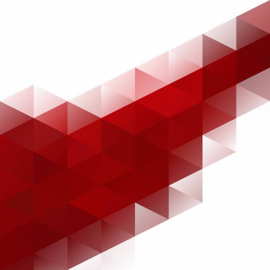 Kırmızı kılavuz Mozaik arka plan, yaratıcı tasarım şablonları