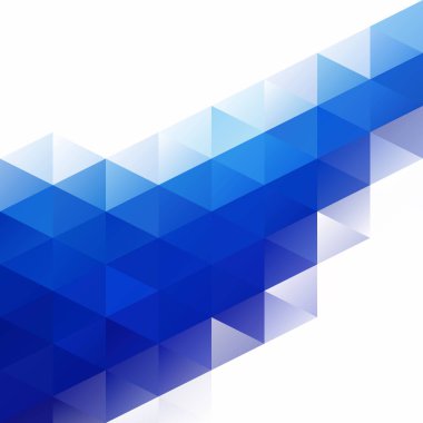 Mavi Izgara Mozaik Arkaplan, Yaratıcı Tasarım Şablonları