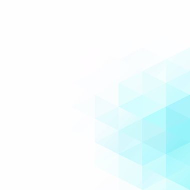 Mavi Izgara Mozaik Arkaplan, Yaratıcı Tasarım Şablonları