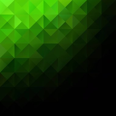 Yeşil Izgara Mozaik Arkaplan, Yaratıcı Tasarım Şablonları