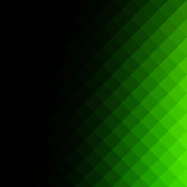 Зелений Квадрат Сітки Мозаїчна Фону Креативний Дизайн Шаблонів — стоковий вектор