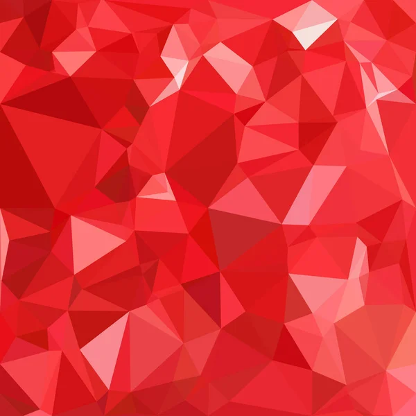 Červené Polygonální Mozaiky Pozadí Creative Design Šablony — Stockový vektor