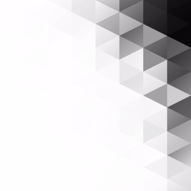 Siyah kılavuz Mozaik arka plan, yaratıcı tasarım şablonları