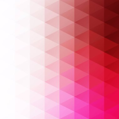 Kırmızı kılavuz Mozaik arka plan, yaratıcı tasarım şablonları