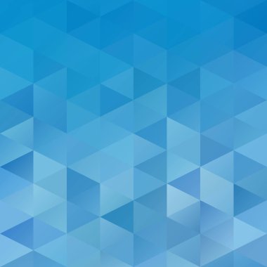 Mavi Izgara Mozaik Arkaplan, Yaratıcı Tasarım Şablonları