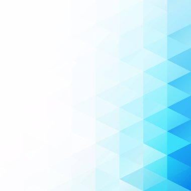 Mavi Izgara Mozaik Arkaplan, Yaratıcı Tasarım Şablonları