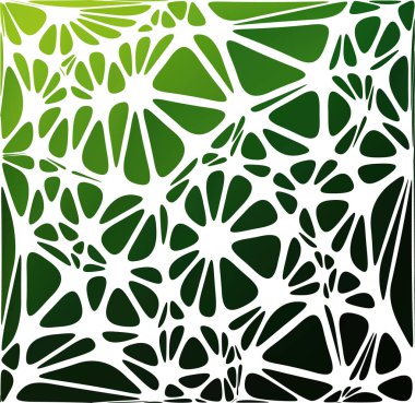 Yeşil modern tarzı, yaratıcı tasarım şablonları