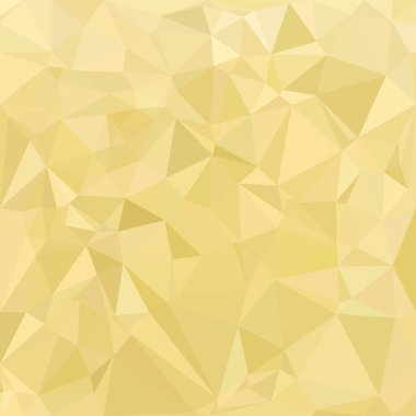 Sarı Çokgen Mozaik Arkaplan, Yaratıcı Tasarım Şablonları