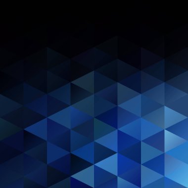 Mavi Izgara Mozaik Arkaplan, Yaratıcı Tasarım Şablonları